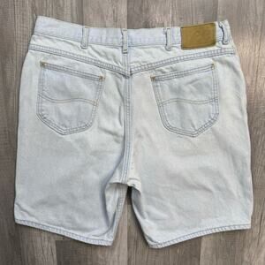 Vintage Lee Light Wash Jean Denim Shorts Jorts